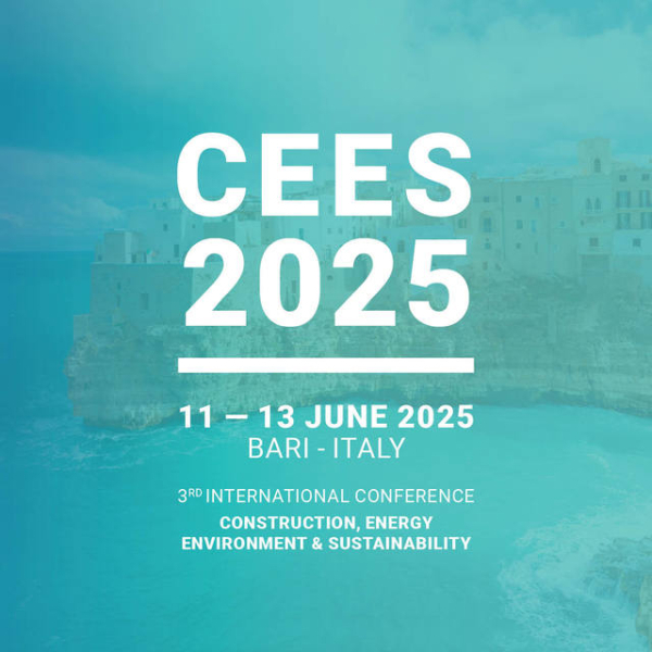 CEES 2025 - 3° Conferenza Internazionale su Edilizia, Energia, Ambiente e Sostenibilità