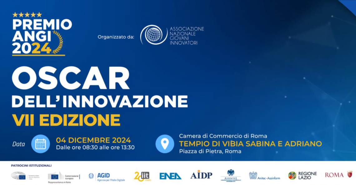 Premio Nazionale ANGI 2024 - Oscar dell'Innovazione 