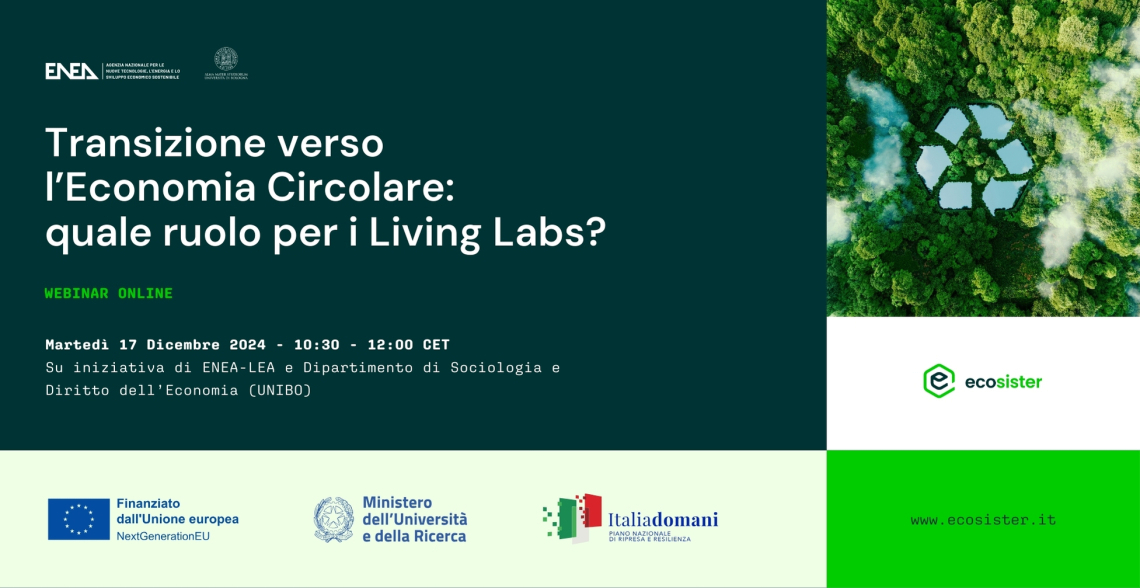 Transizione verso l’Economia Circolare: quale ruolo per i Living-Lab?