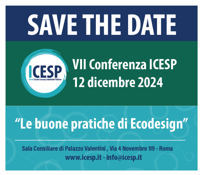 VII Conferenza Annuale ICESP “Le buone pratiche di Ecodesign”