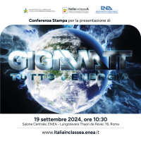 Conferenza stampa di presentazione del Programma TV ‘Gigawatt. Tutto è Energia’